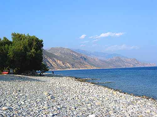 Der Oststrand oder Steinstrand